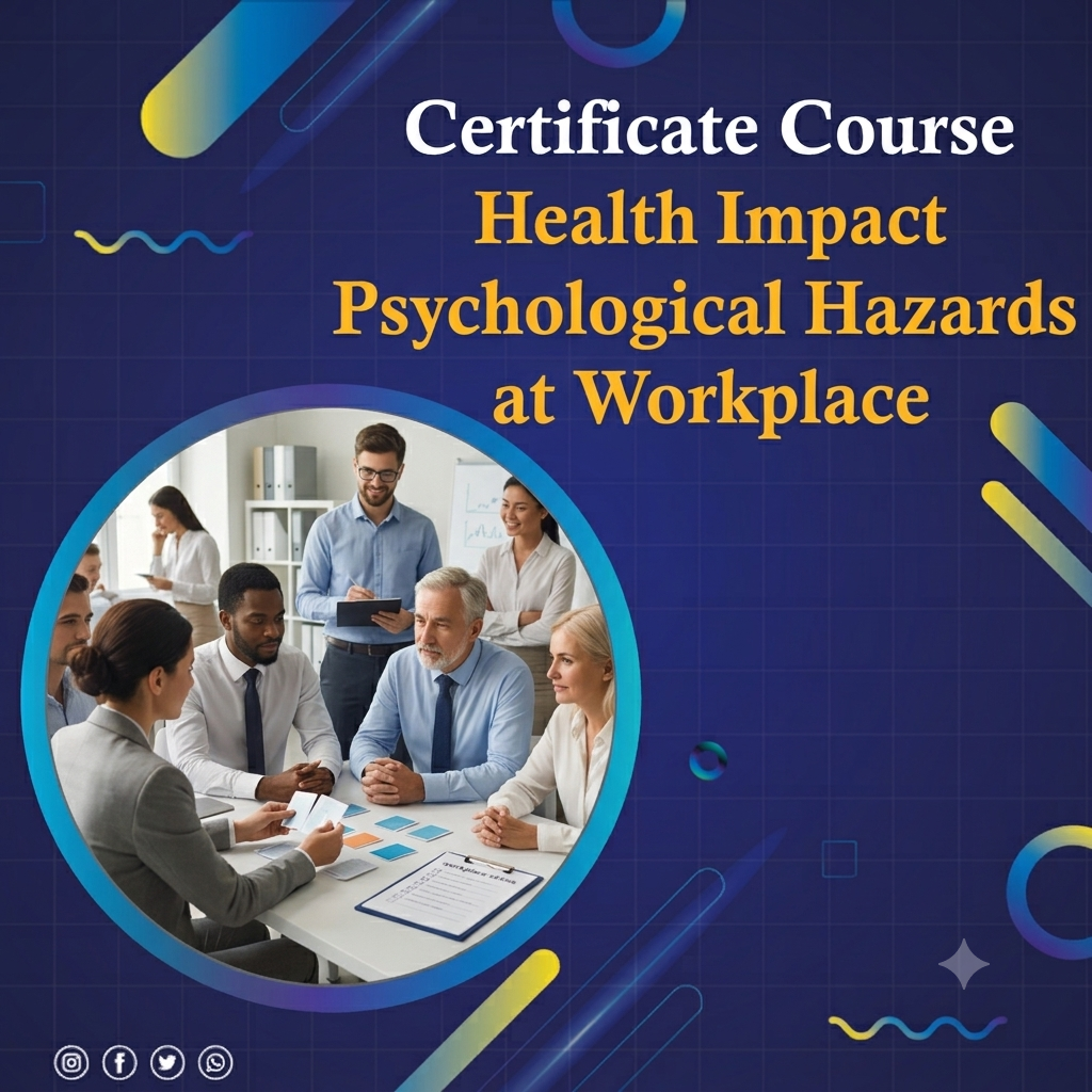 Certificate Course in Health Impact Psychological Hazards at Work Place