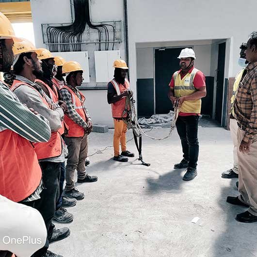 Genesis Safety Academy corporate safety training at TVS Warehouse