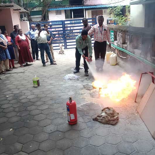 Genesis Safety Academy corporate safety training at Arudra Engineers