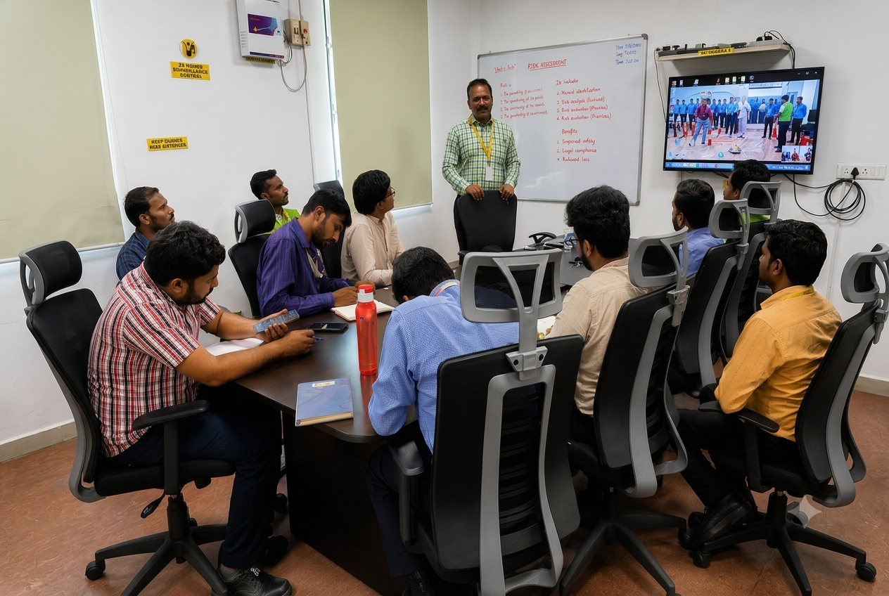 Genesis Safety Academy corporate safety training session in progress