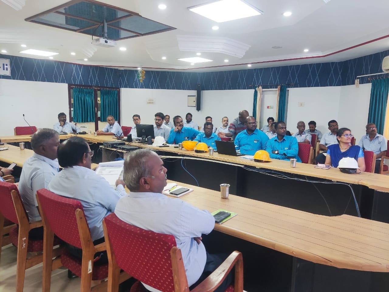 Genesis Safety Academy training at Heads of department of NLC